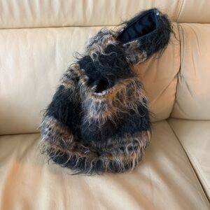 YAITO mohair knot bag